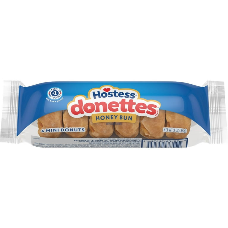 HOSTESS DONETTES HONEY BUN 3OZ