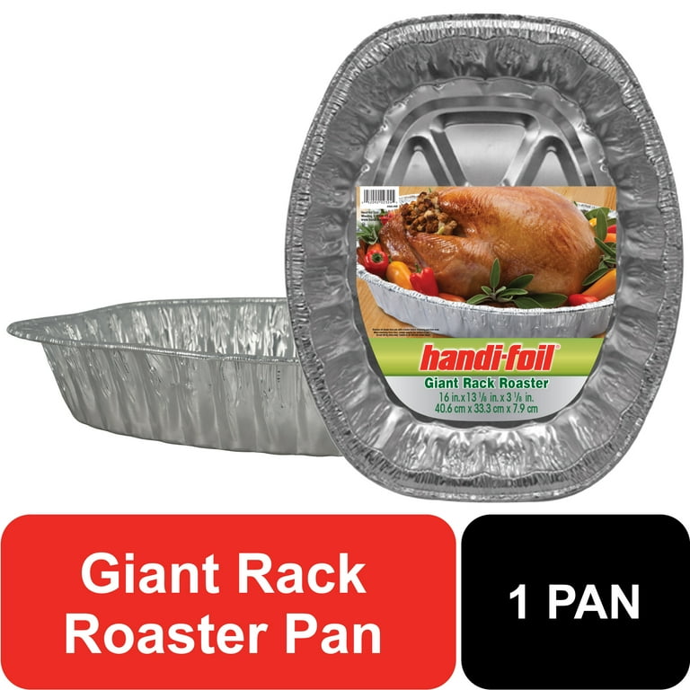 HANDI FOIL OVAL RACK ROASTER