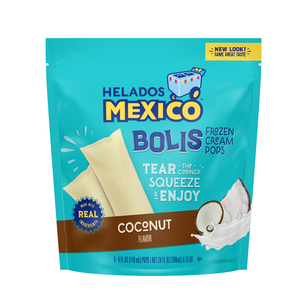 HELADOS MEXICO BOLIS COCONUT 6P