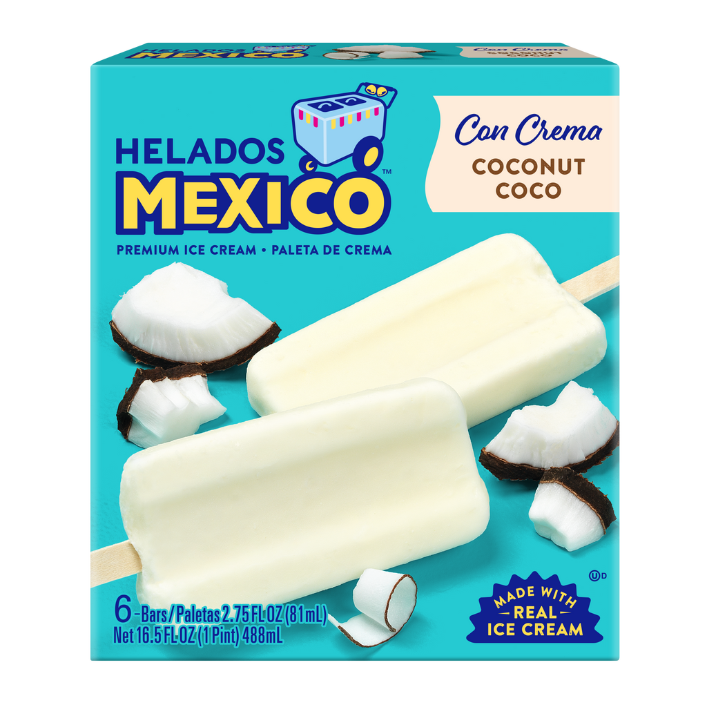 HELADOS MEXICO COCONUT 6P