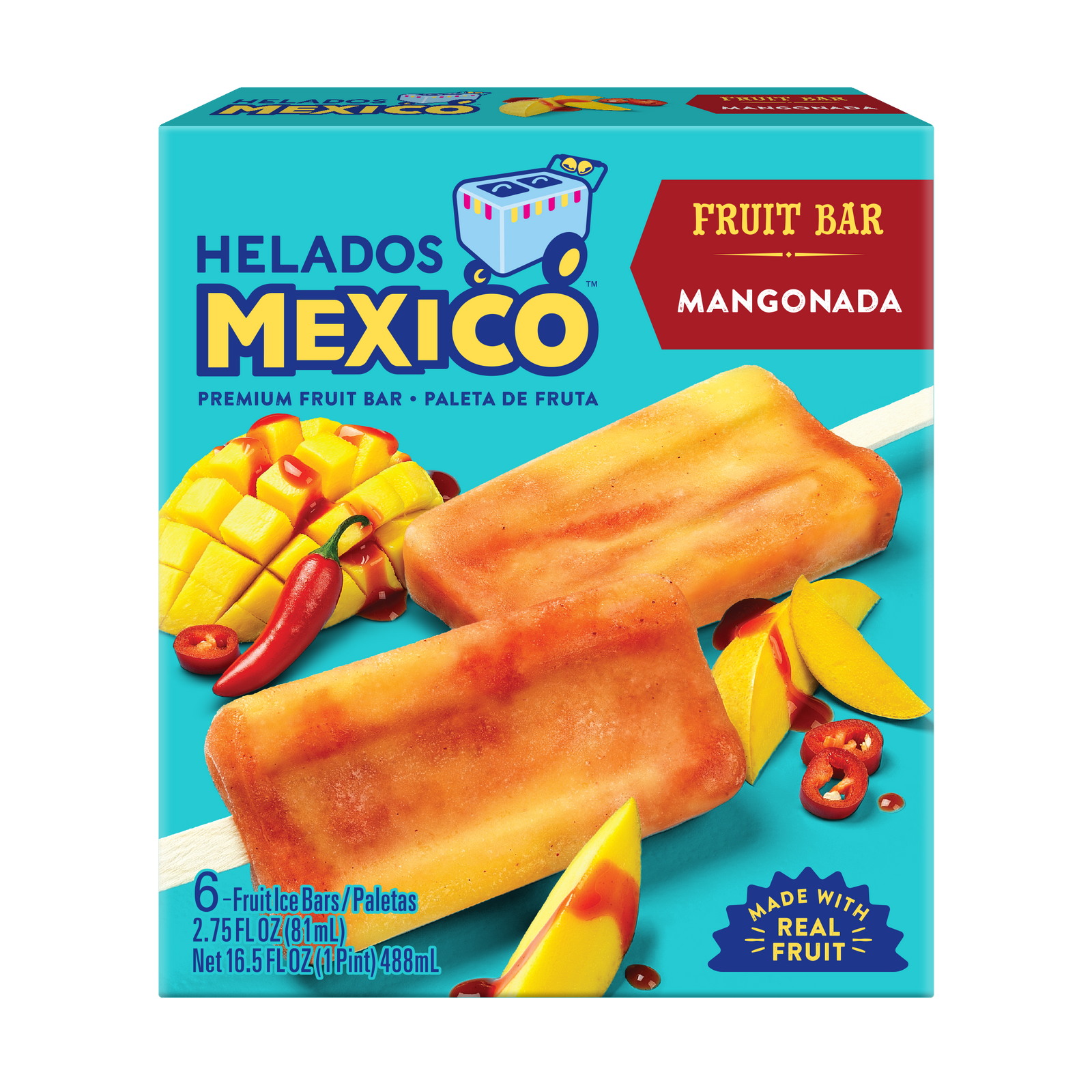 HELADOS MEXICO MANGO 6P
