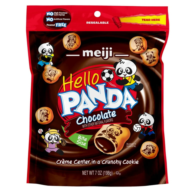 MEIJI HELLO PANDA CHOCOLATE 7OZ