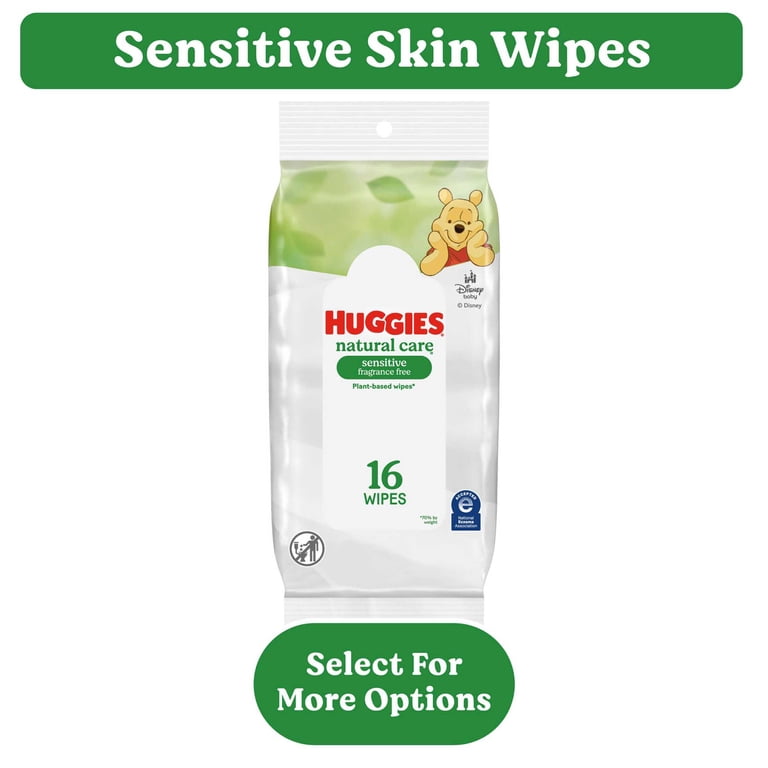 HUGGIES BABY WIPES NATURAL CARE 16P