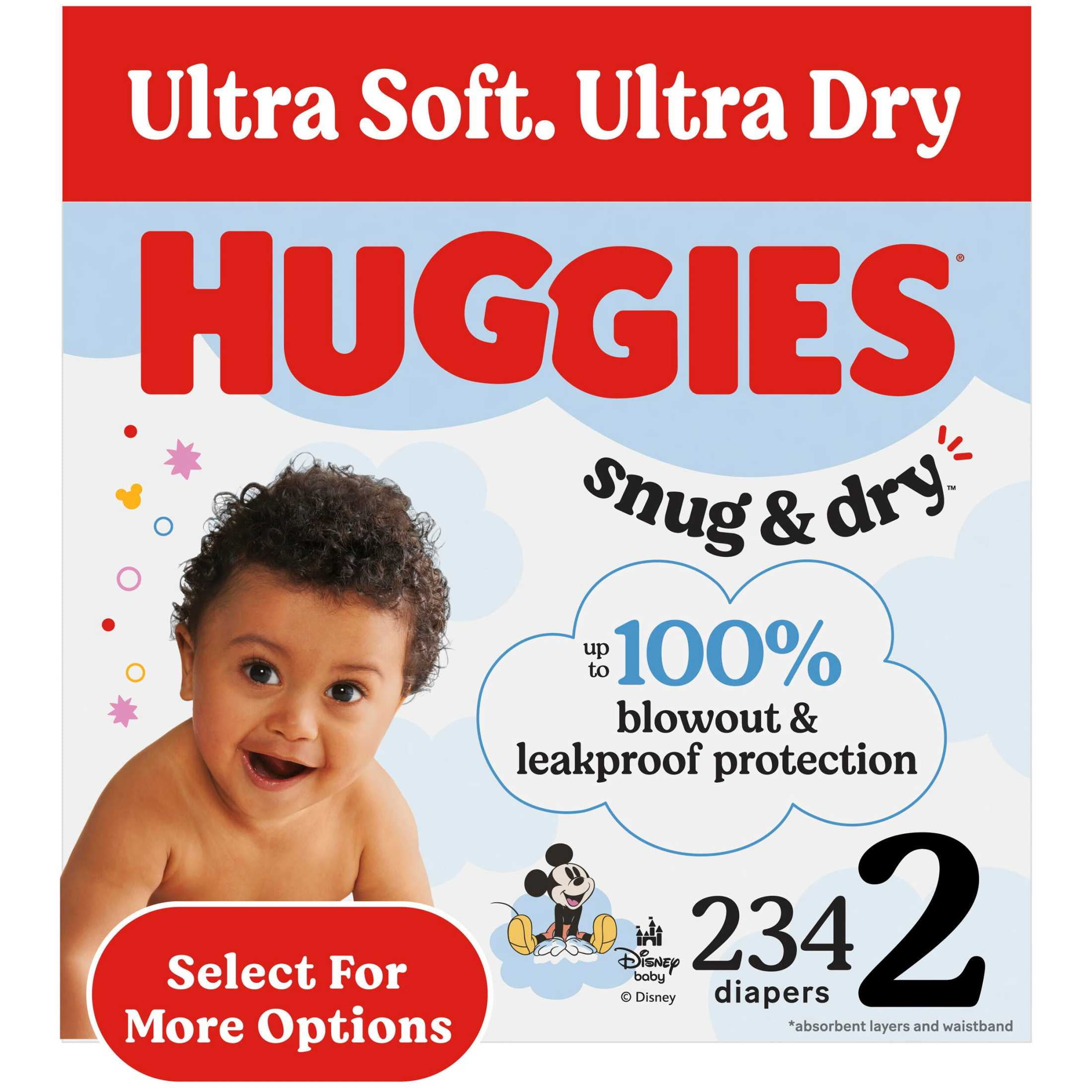 HUGGIES SNUG & DRY SIZE 2 34P