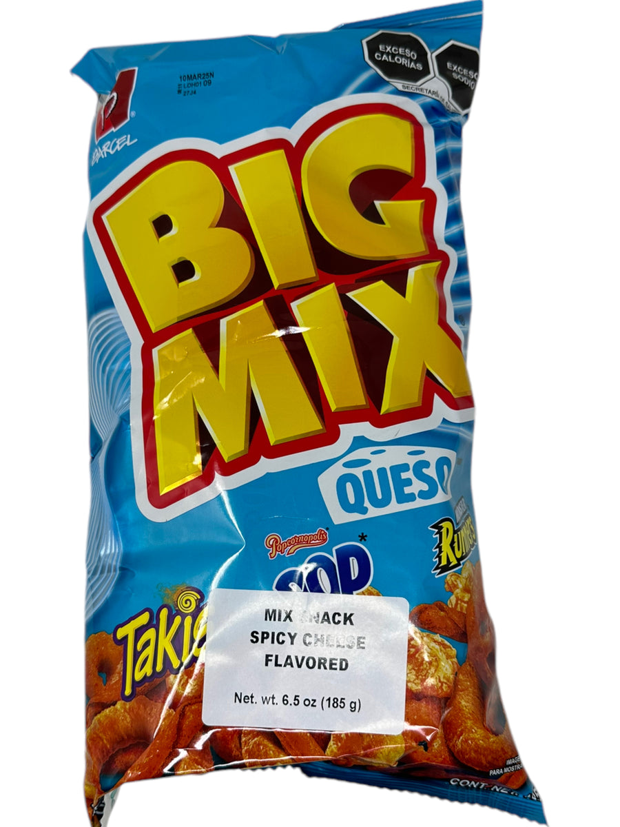 BIG MIX QUESO SPICY CHEESE 6.5OZ