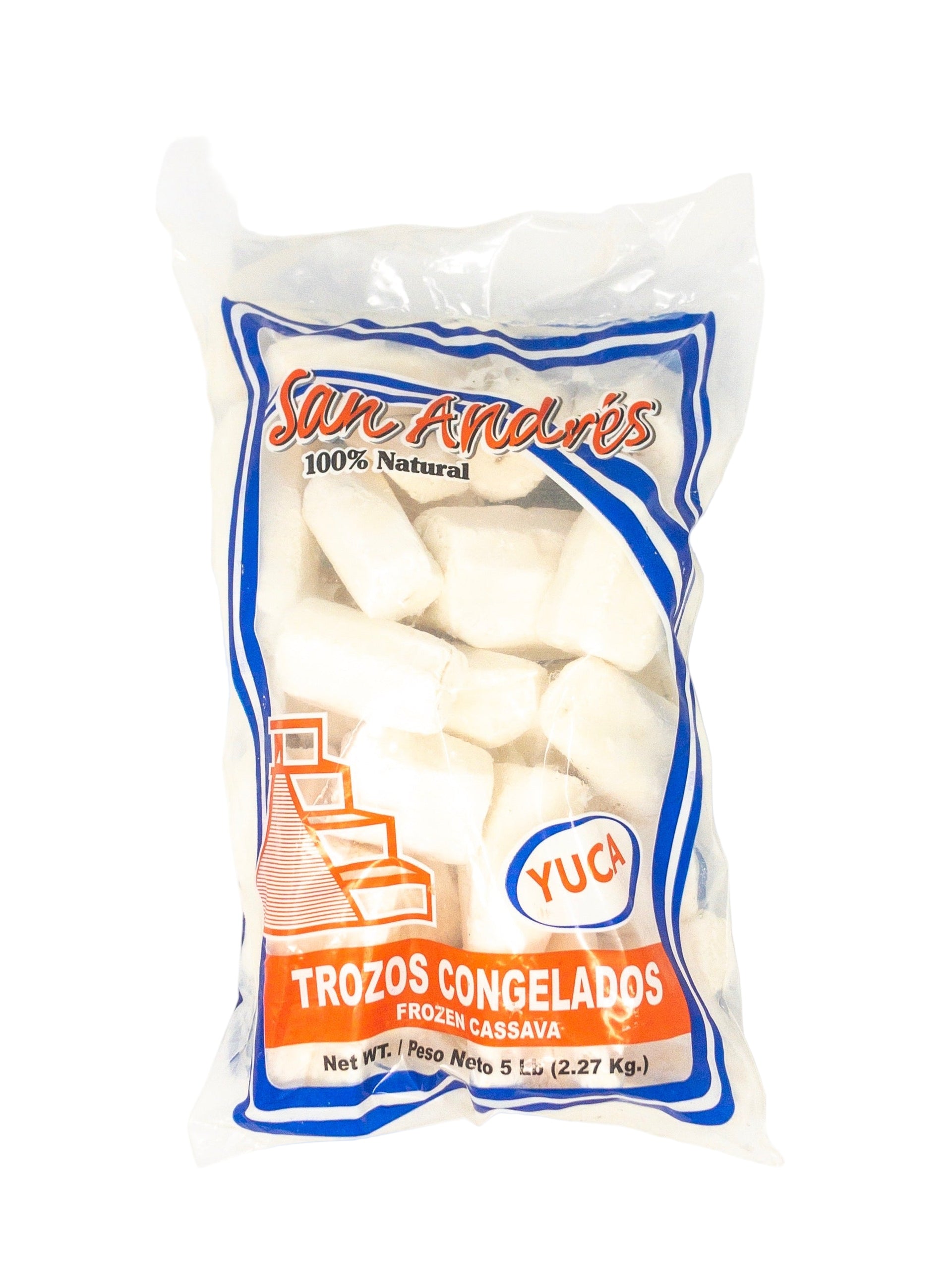 SAN ANDRES YUCA FROZEN 5LB