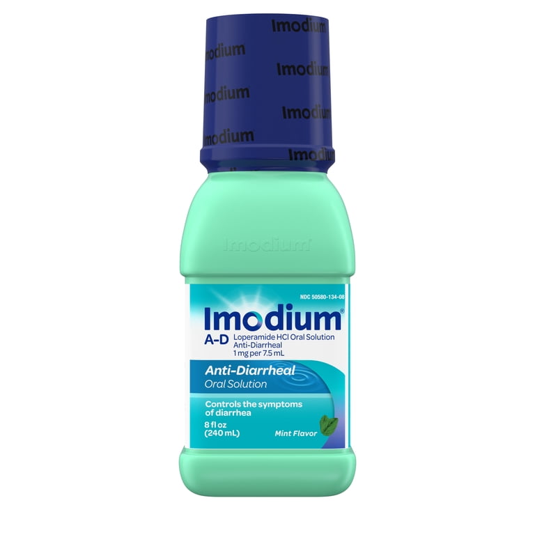IMMODIUM LIQUID MINT FLAVOR 8OZ