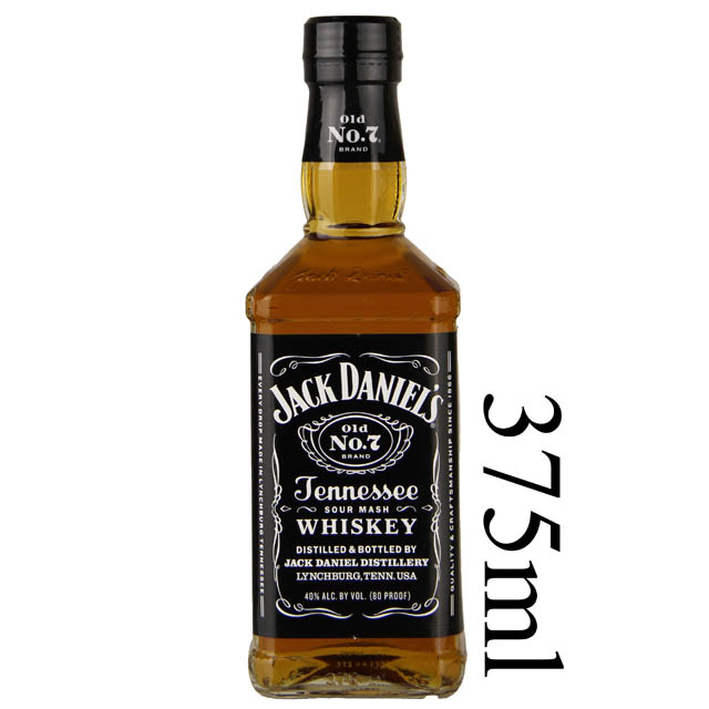 JACK DANIELS TENNESSEE WHISKEY 375ML