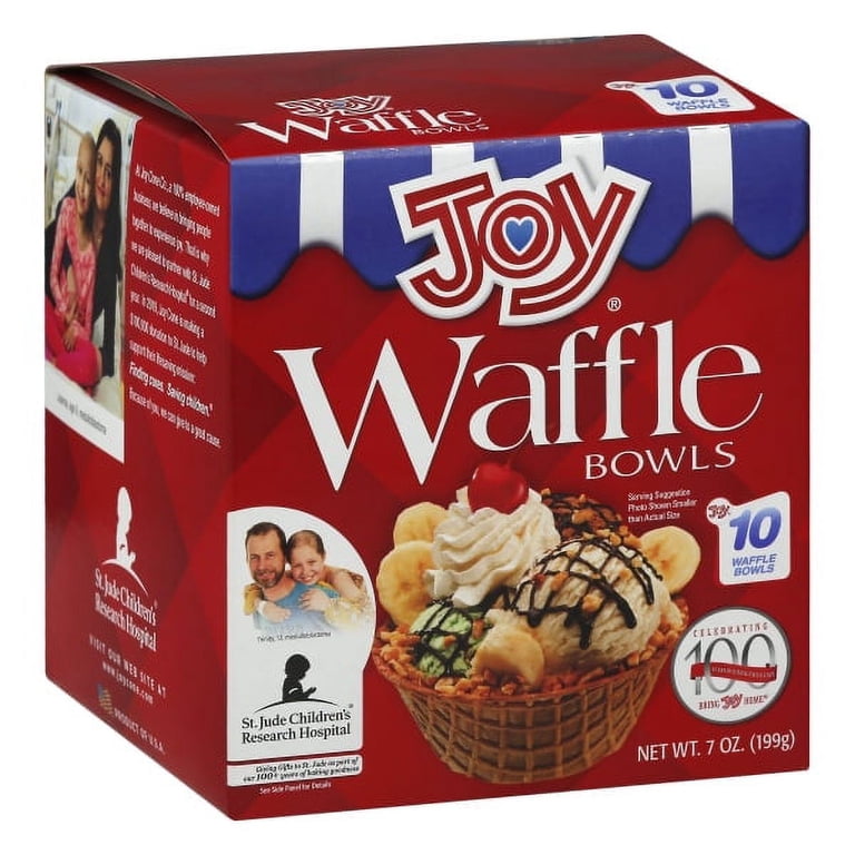 JOY CONE  WAFFLE BOWLS