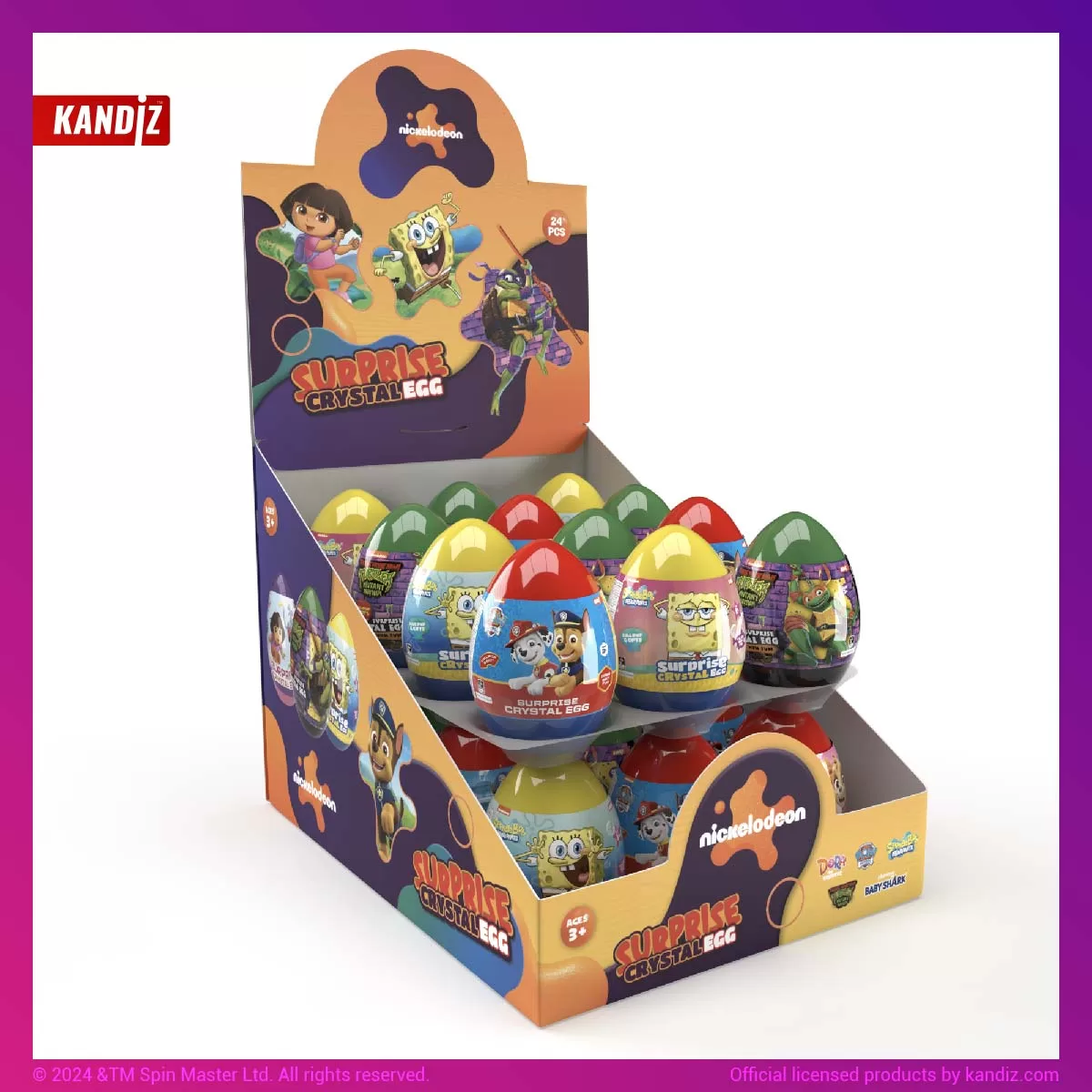 KANDIZ SURPRISE CRYSTAL EGG
