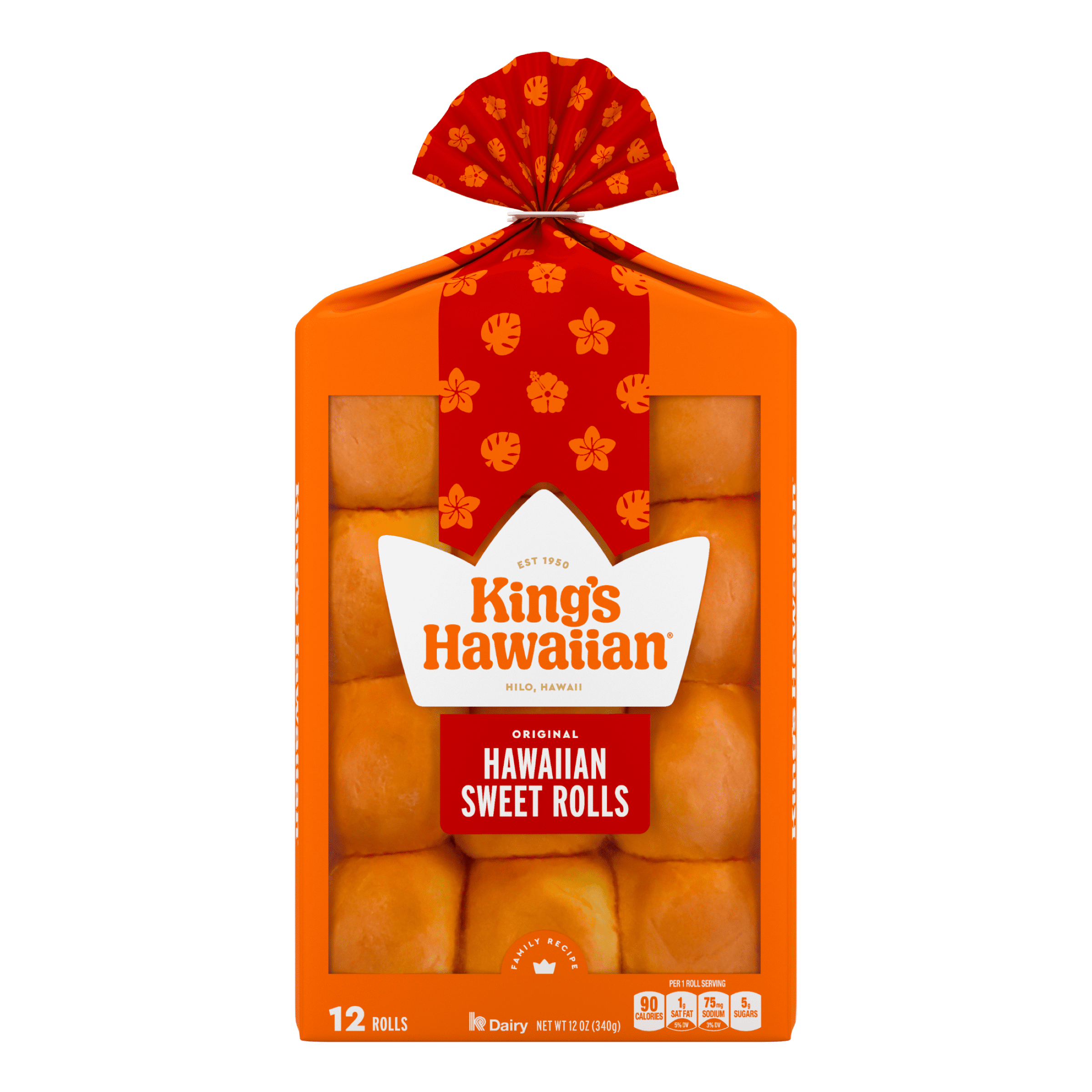 KINGS HAWAIIAN ROLLS 12OZ