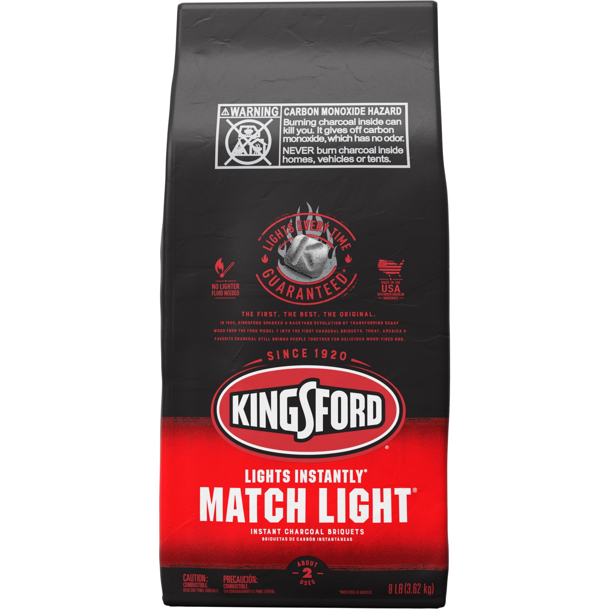 KINGSFORD MATCH LIGHT 8LB