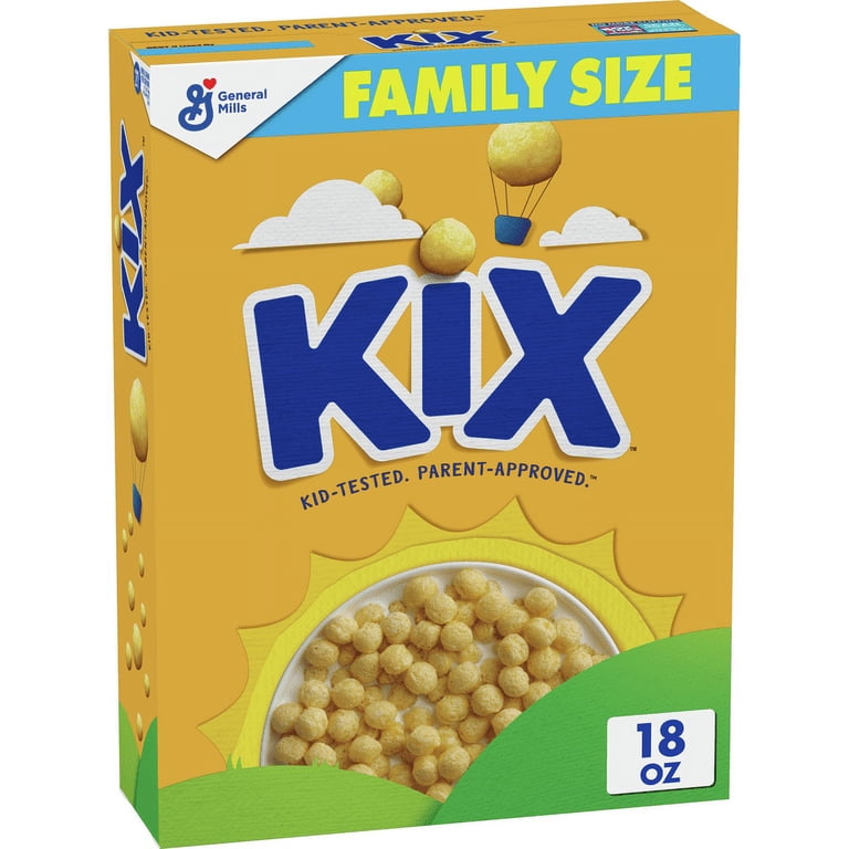 GENERAL MILLS KIX CEREAL 18OZ