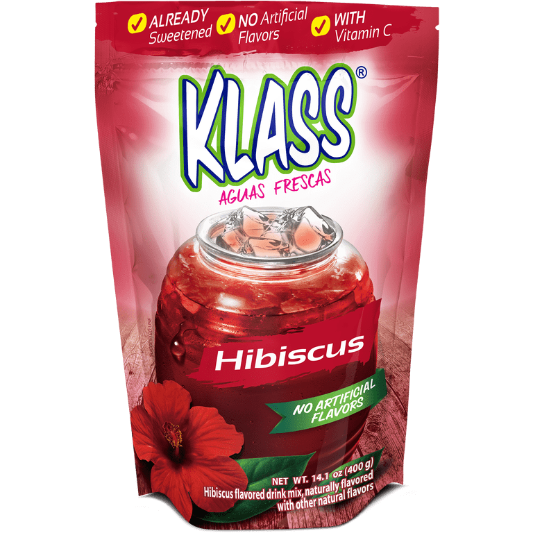 KLASS AGUAS FRESCAS HIBISCUS 14.1OZ