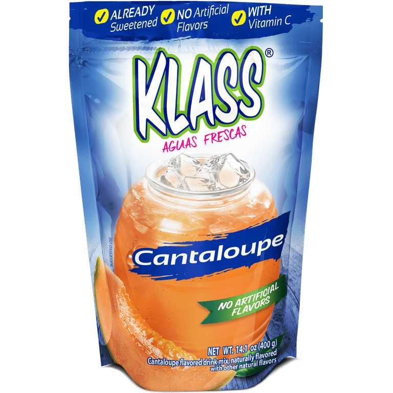 KLASS AGUAS FRESCAS CANTALOUPE 14.1OZ
