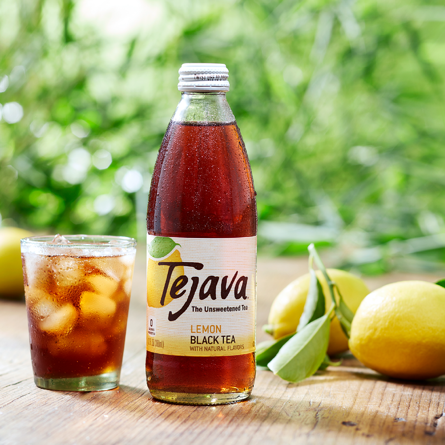 TEJAVA LEMON BLACK TEA 12OZ