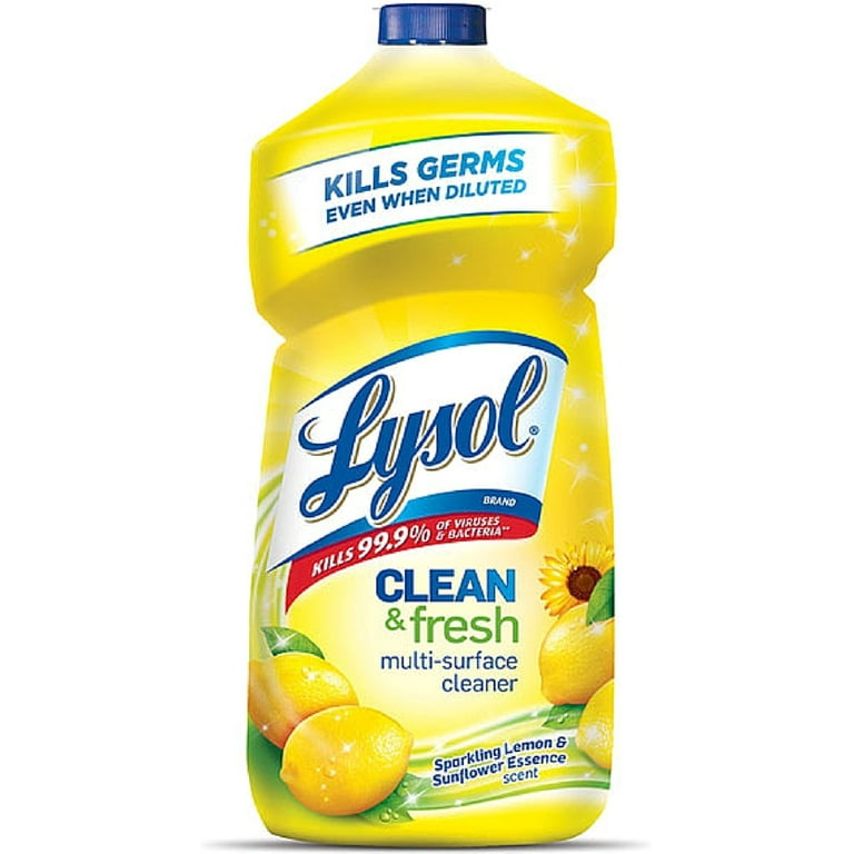 LYSOL CLEAN & FRESH SPARKLING LEMON 40OZ