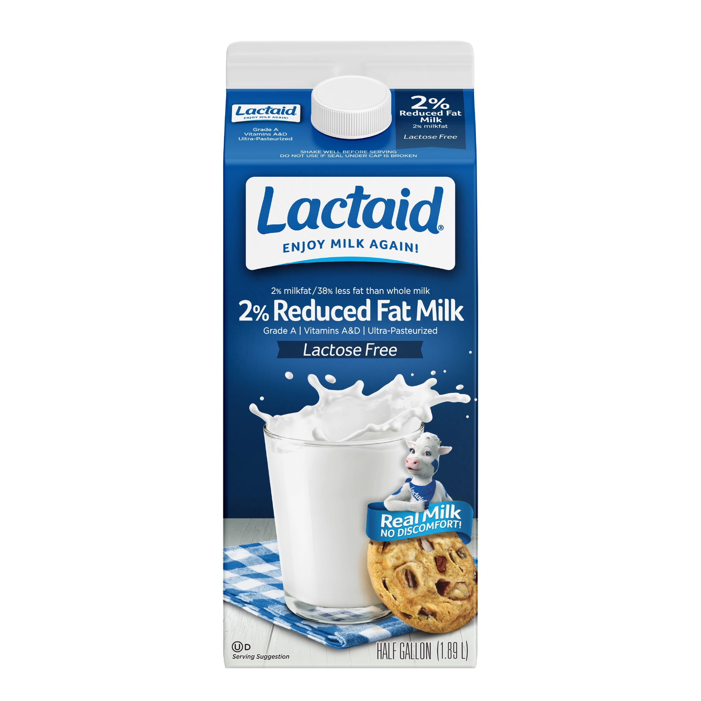 LACTAID 2% REDUCED FAT HALF GAL