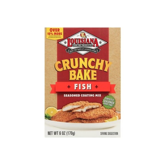 LOUISIANA CRUNCHY BAKE FISH 6OZ
