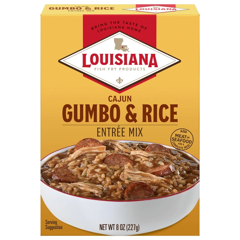 LOUISIANA GUMBO & RICE 8OZ
