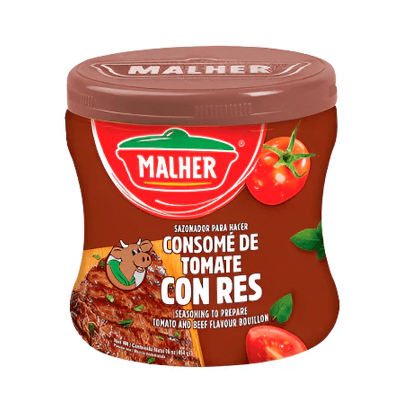 MALHER TOMATO AND BEEF FLAVOR BOUILLON