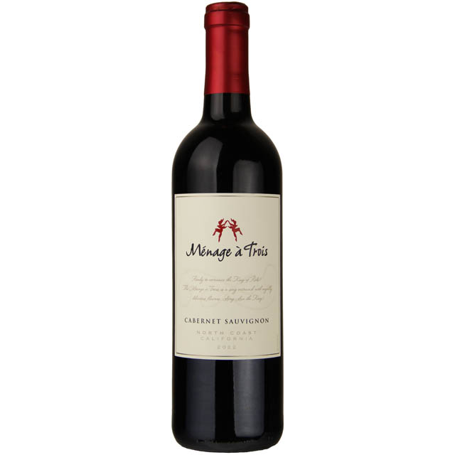 MENAGE A TROIS CABERNET SAUVIGNON 750ML