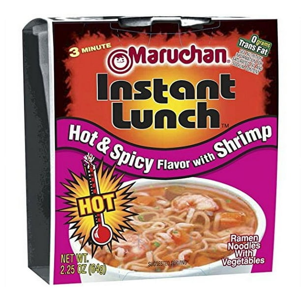 MARU HOT& SPICY SHRIMP 12PK