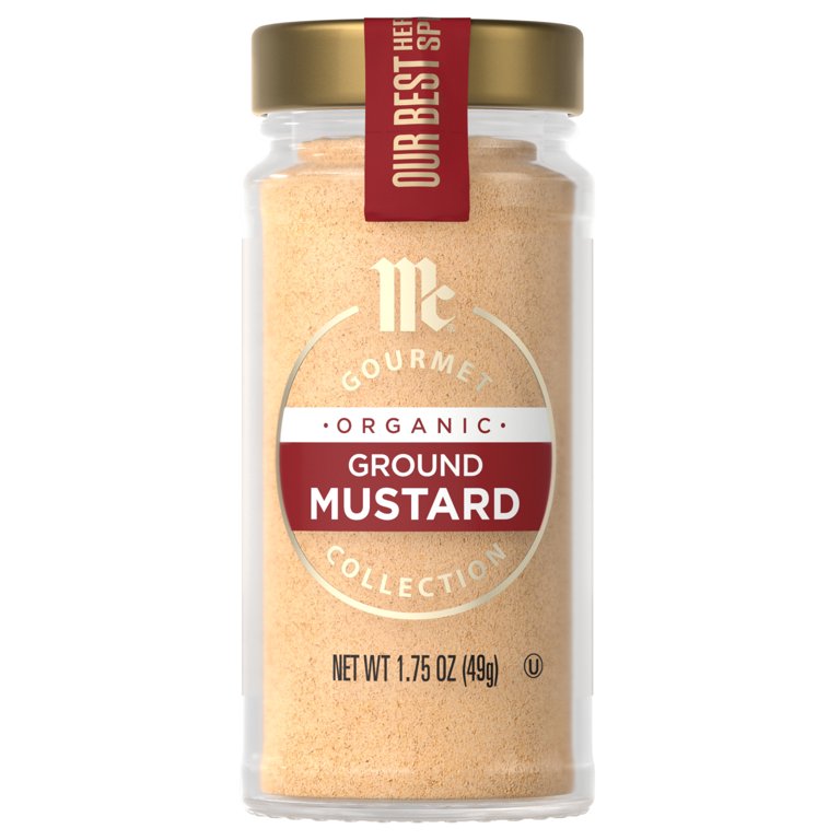 MCCORMICK GROUND MUSTARD ORGANIC 1.75OZ
