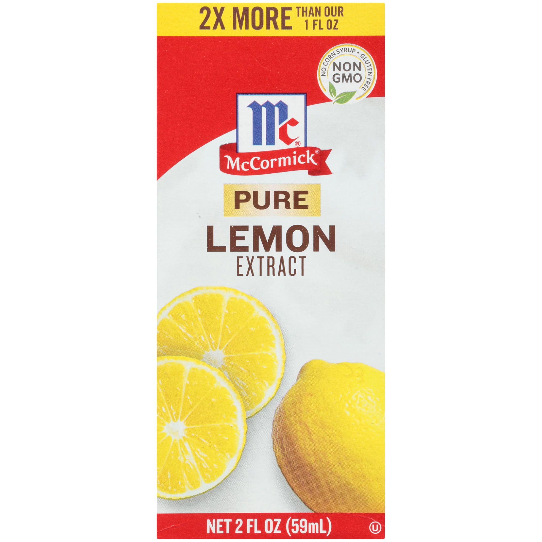 MCCORMICK PURE LEMON EXTRACT 2OZ