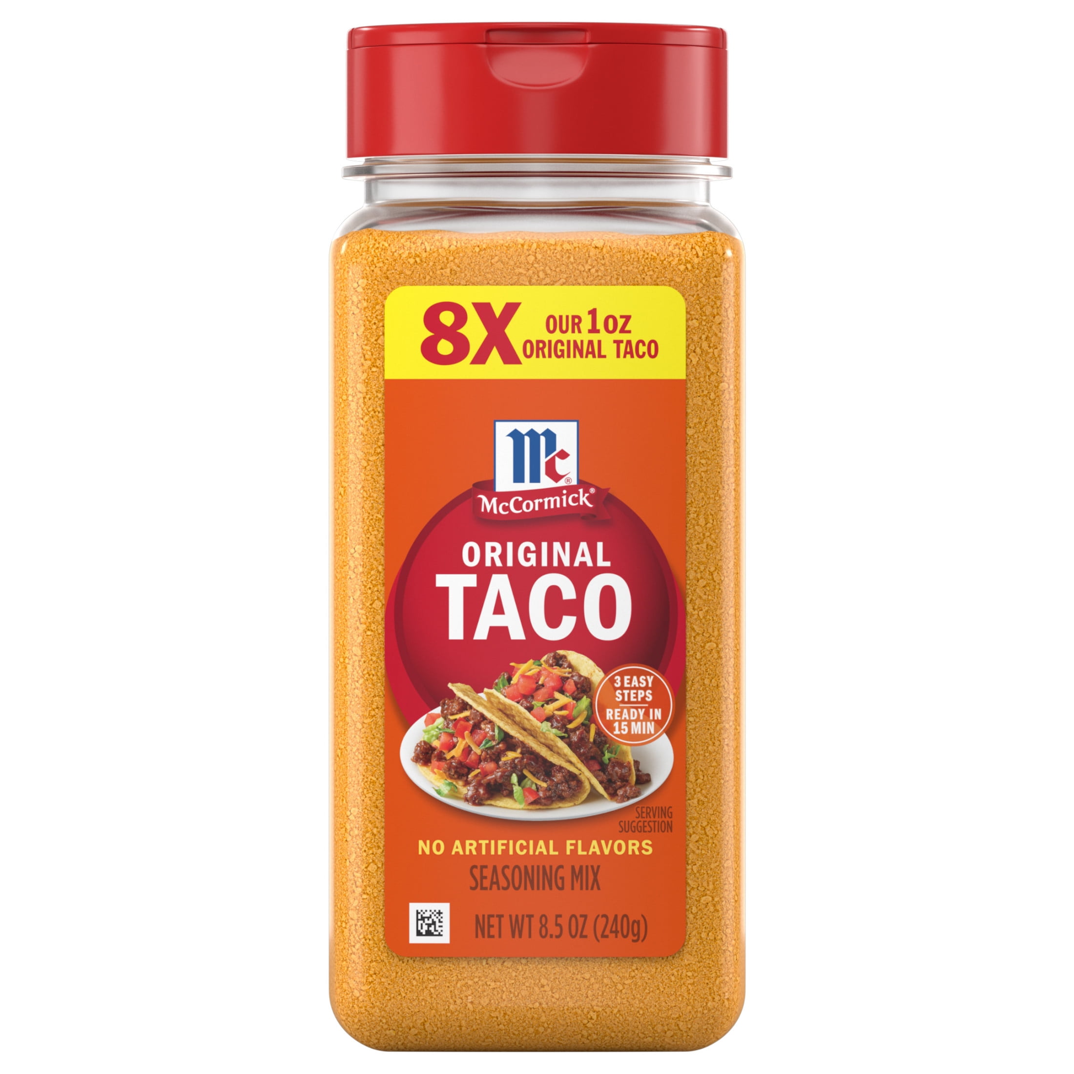 MCCORMICK TACO SEASONING ORIGINAL 8.5OZ
