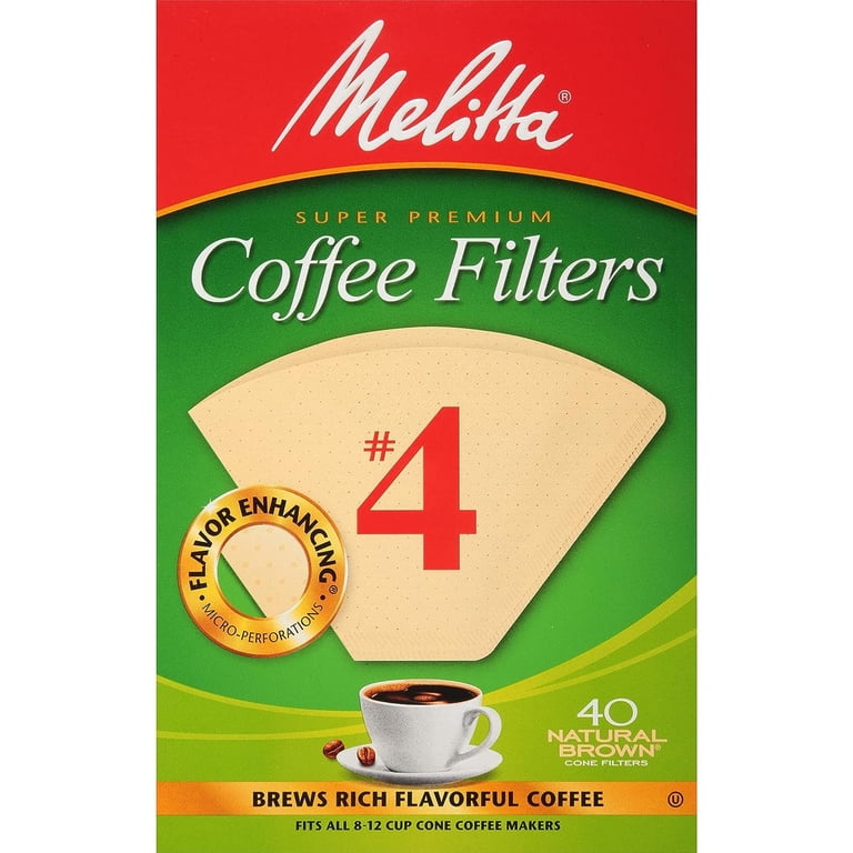 MELITTA COFFEE FILTERS #4 40P