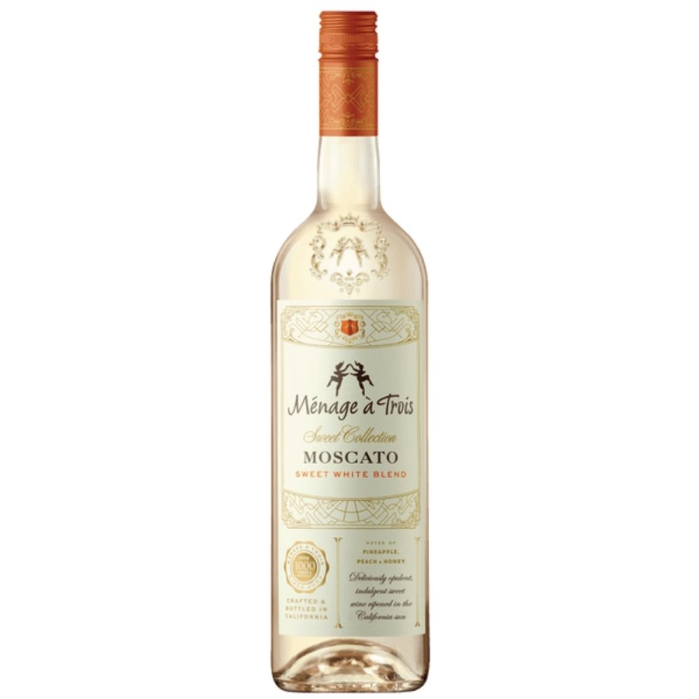 MENAGE A TROIS SWEET WHITE MOSCATO 750ML