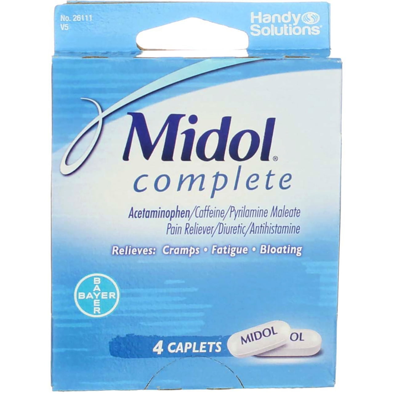 MIDOL COMPLETE CAPLETS 4P