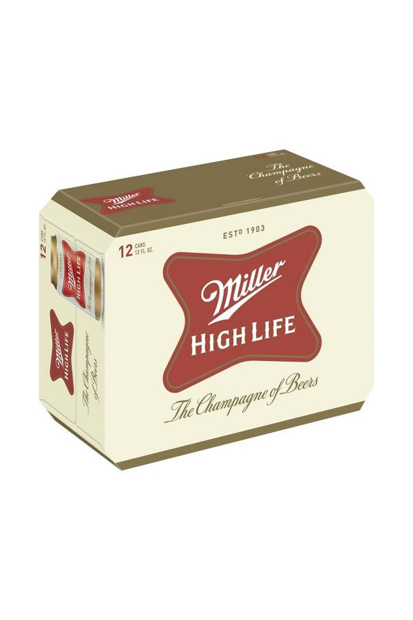 MILLER HIGH LIFE 12OZ 12PK
