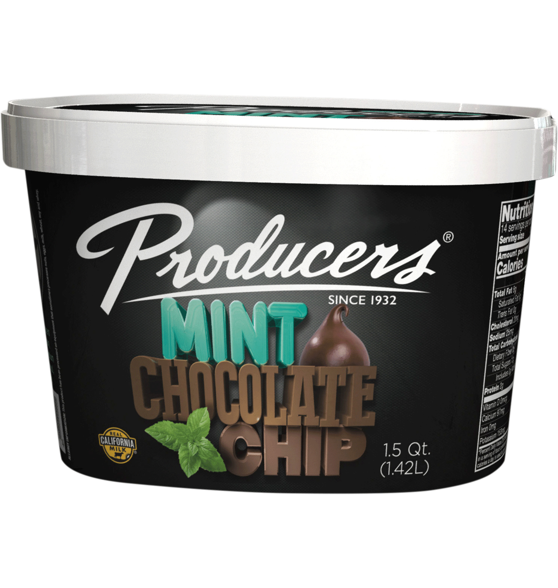 PRODUCERS ICE CREAM MINT CHOCOLATE CHIP