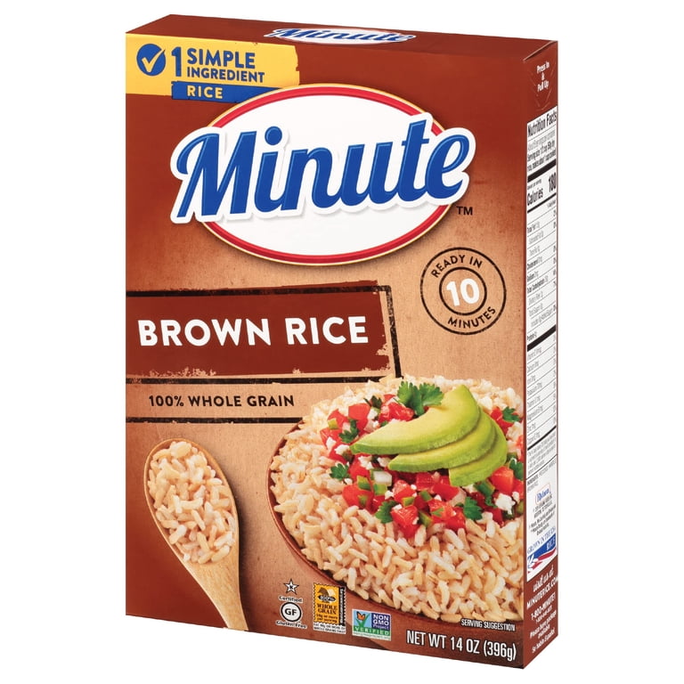 MINUTE BROWN RICE 14OZ