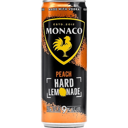 MONACO PEACH HARD LEMONADE