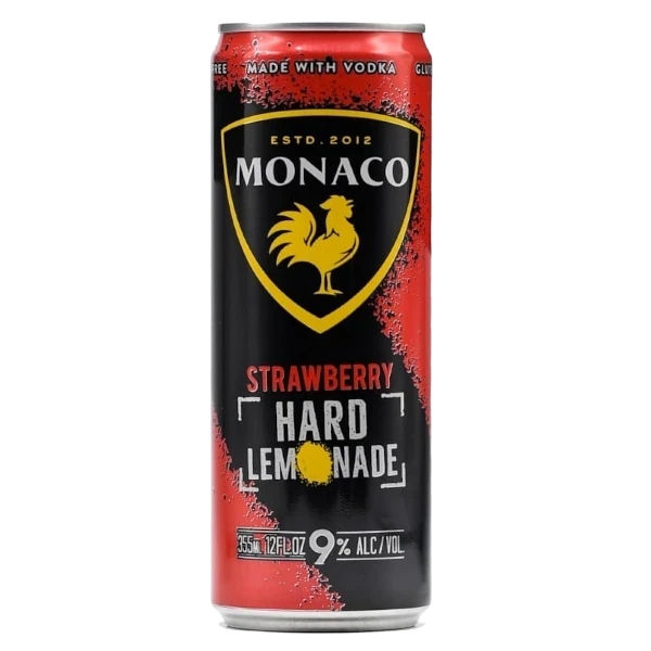 MONACO STRAWBERRY HARD LEMONADE 12OZ