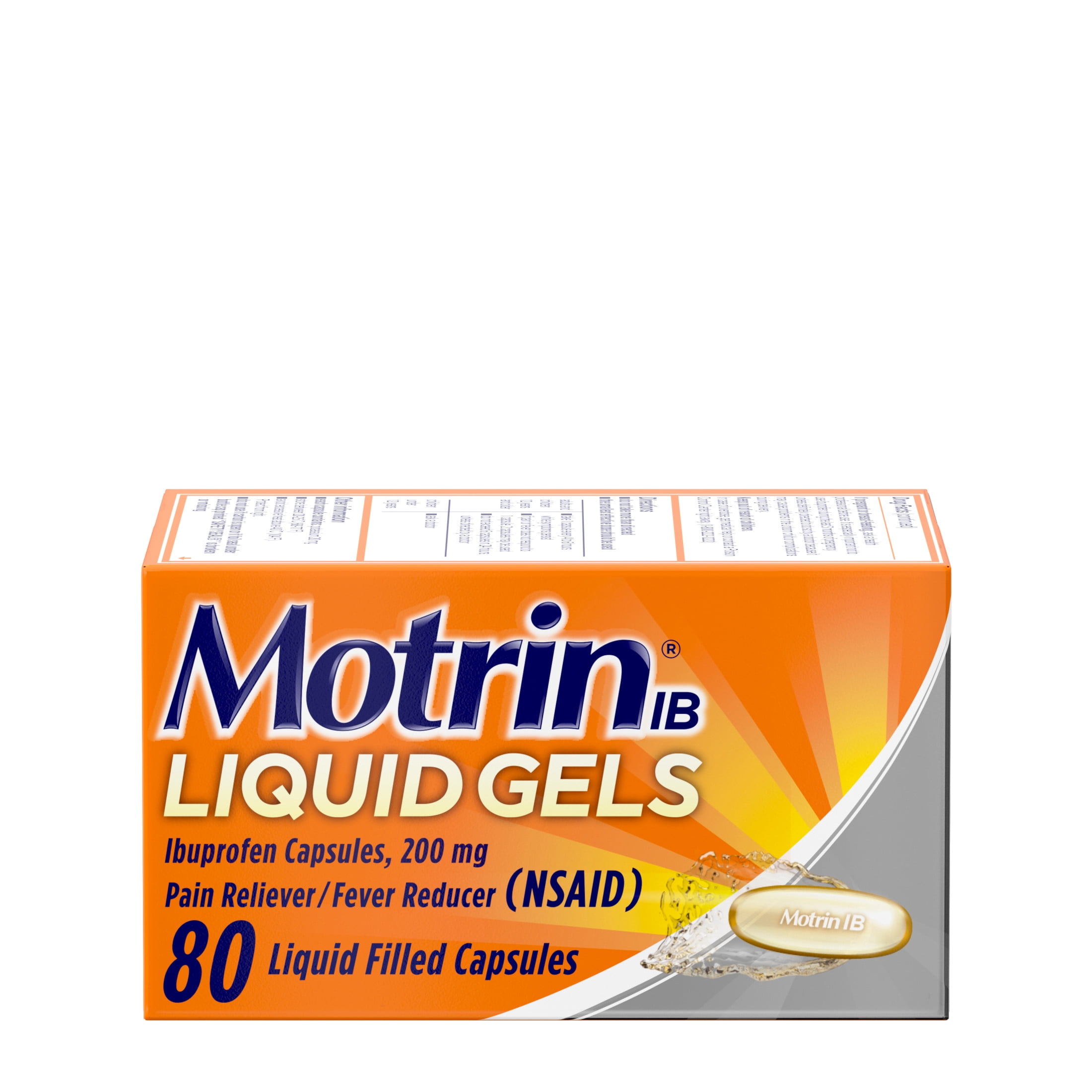 MOTRIN IB LIQUID GELS 20P