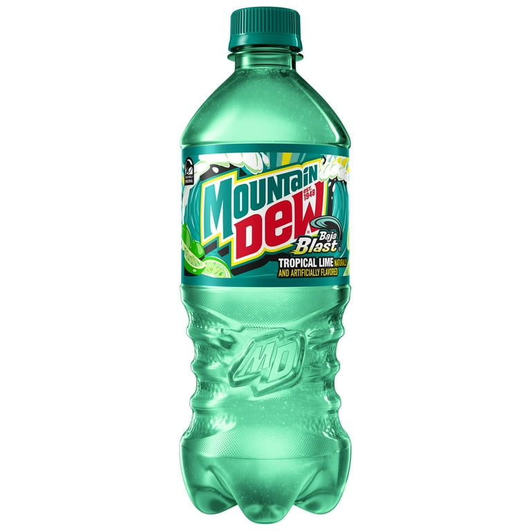 MOUNTAIN DEW BAJA BLAST 20OZ