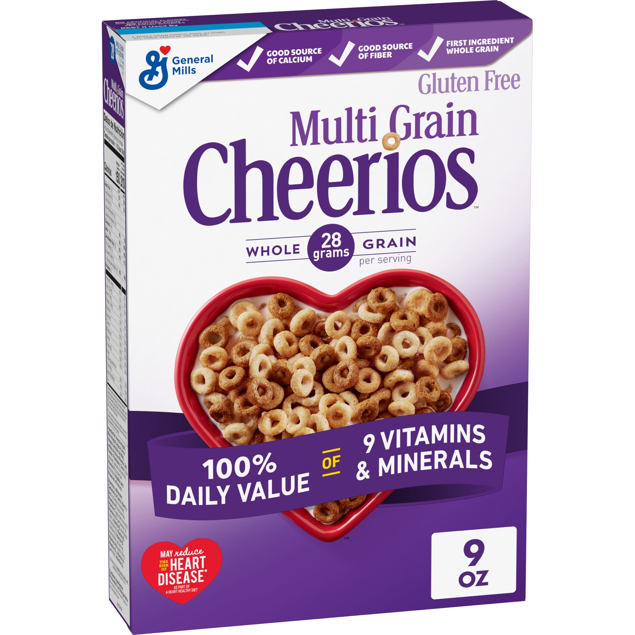MULTI GRAIN CHEERIOS 9OZ