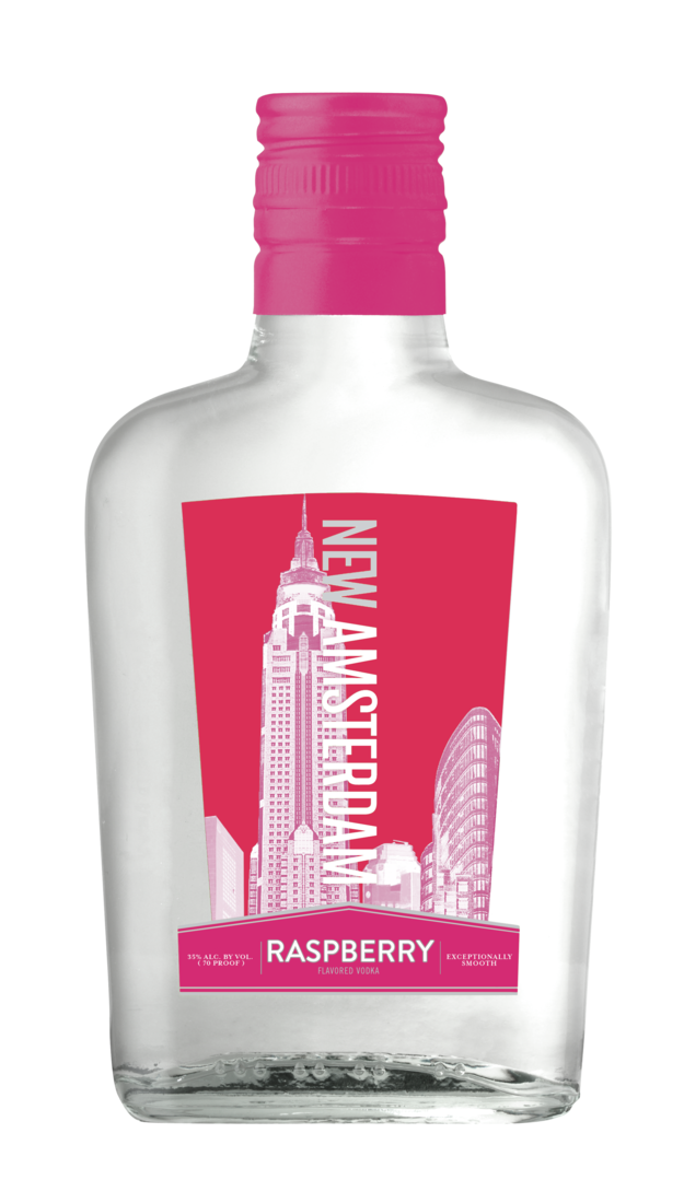 NEW AMSTERDAM VODKA RASPBERRY 200ML