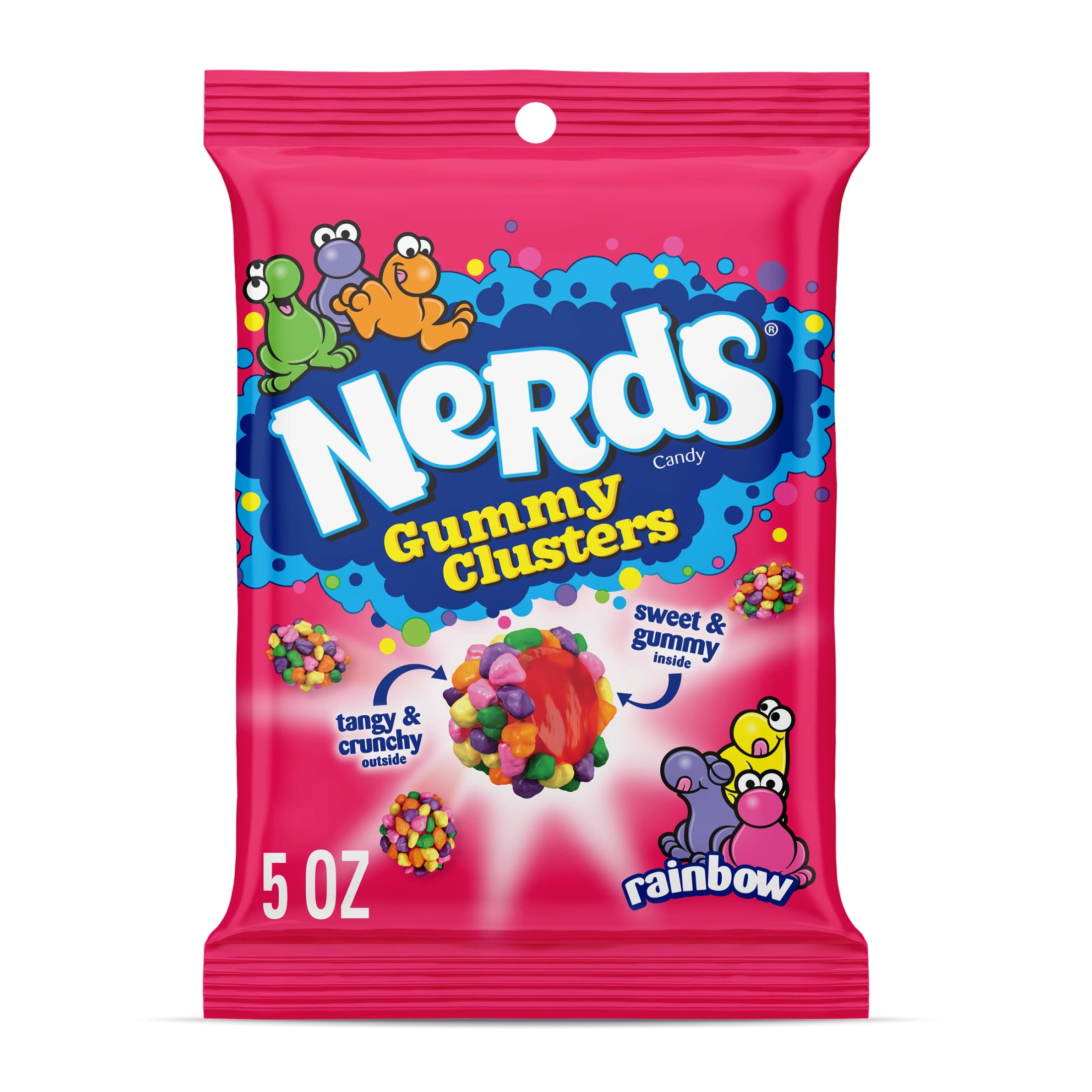 NERDS GUMMY CLUSTERS RAINBOW 5OZ