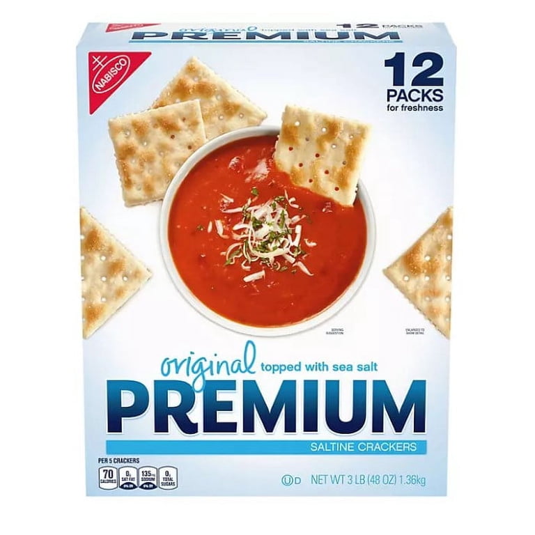 PREMIUM SALTINE CRACKERS 4OZ