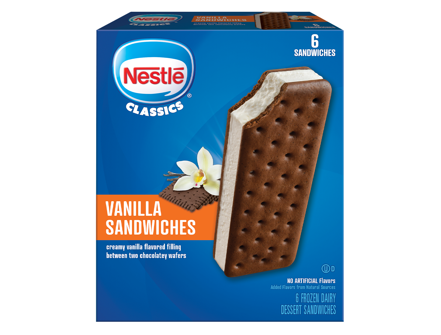 NESTLE VANILLA SANDWICHES 6P