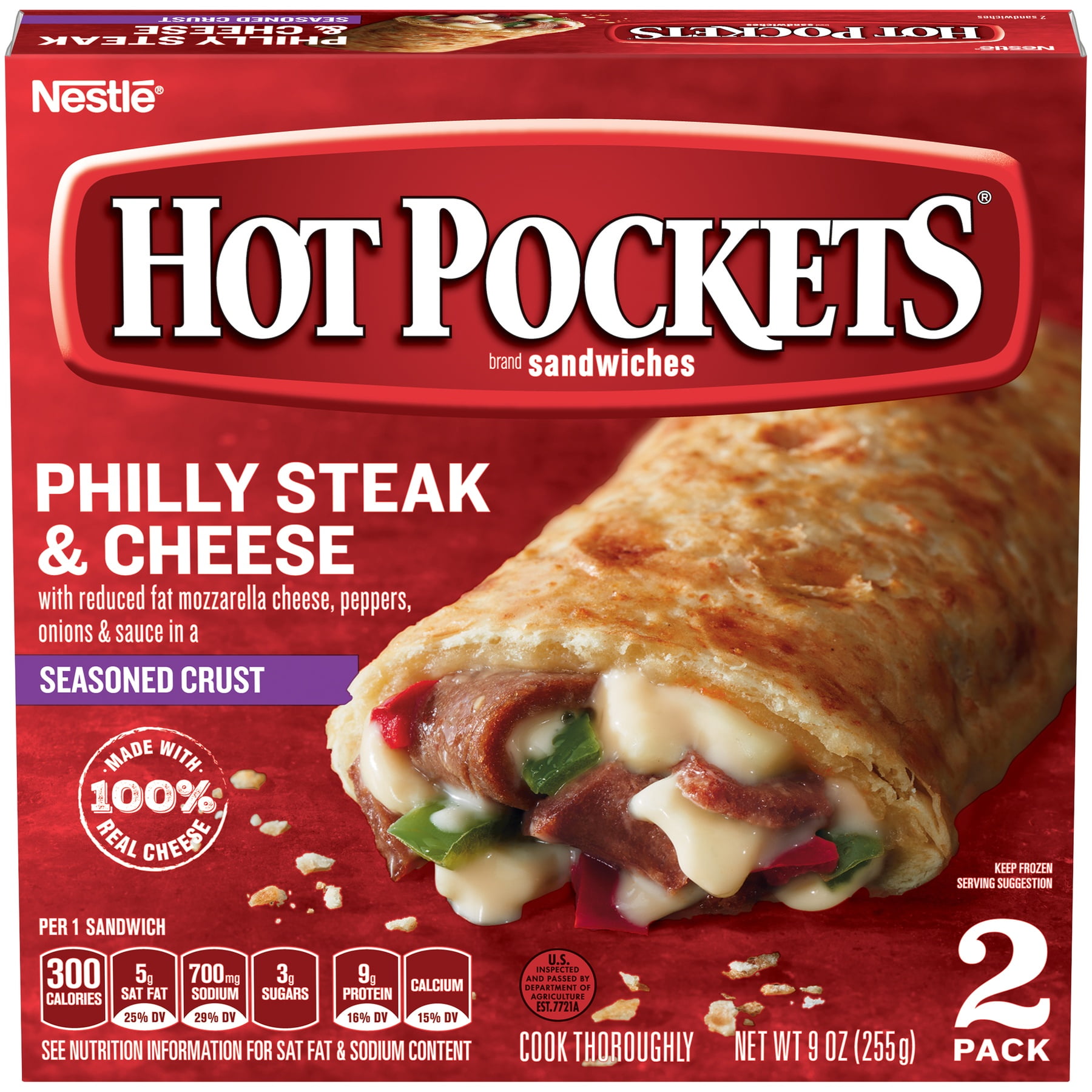HOT POCKETS PHILLY STEAK & CHEESE