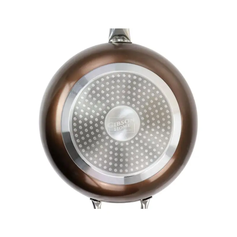 GIBSON COPPER PAN SAUTE PAN W/LID 3.5QT