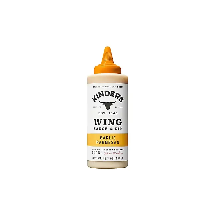 KINDERS WING SAUCE GARLIC PARMESAN 12.7O