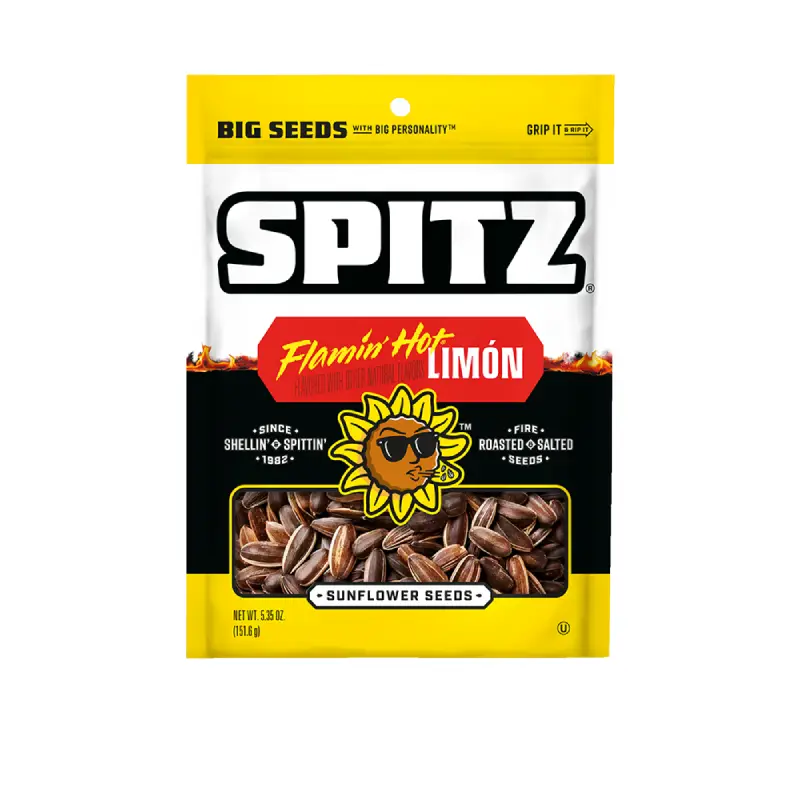 SPITZ FLAMIN HOT LIMON SUNFLOWER SEEDS