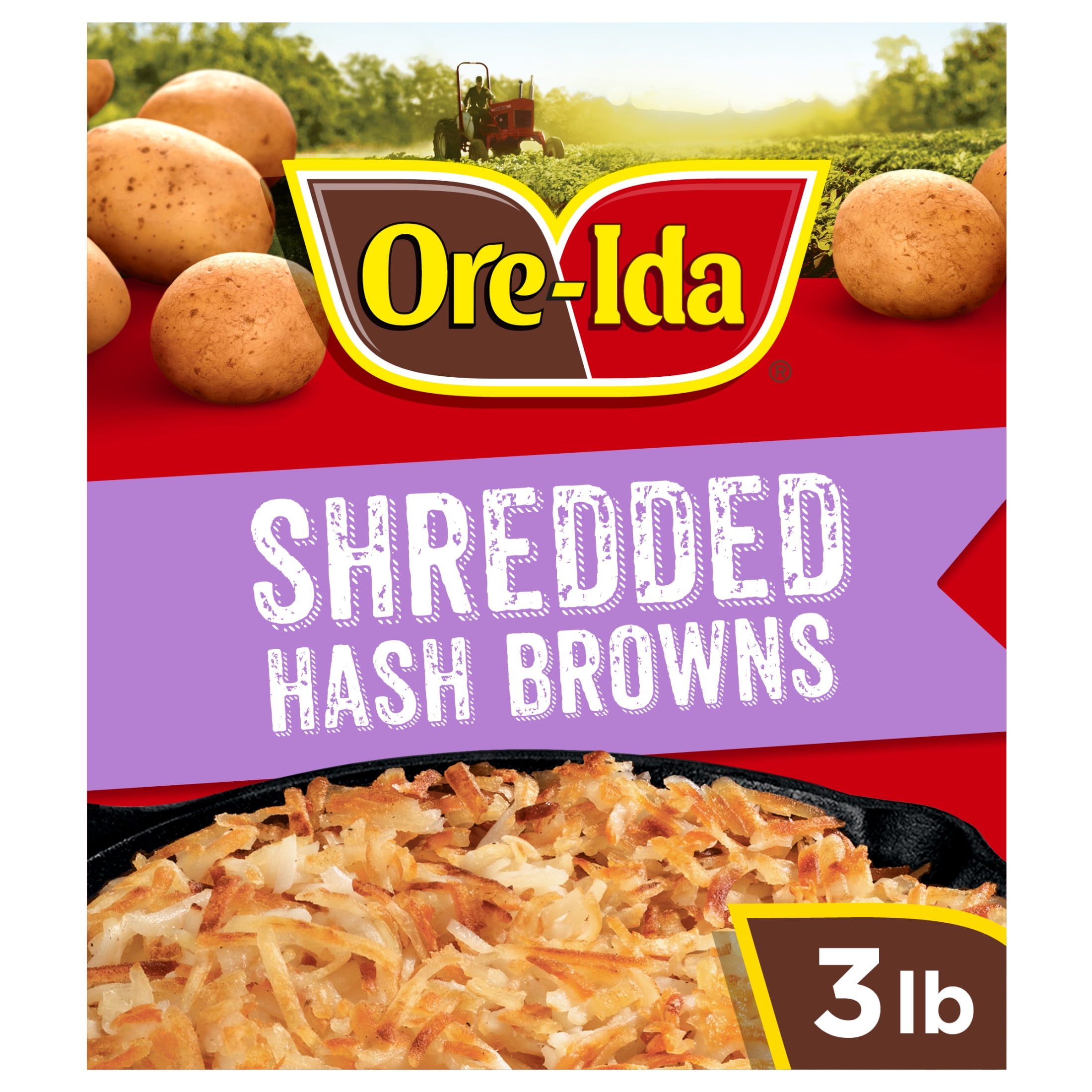 ORE IDA SHREDDED HASH BROWN 30OZ